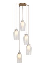 Nora Gold Ceiling Lights Mantra Multiple Pendant